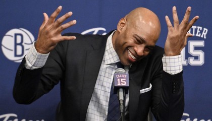 文斯·卡特将寄希望于2026年NBA选秀抽签，为篮网的重建注入动力